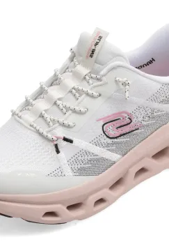 Pantofi sport SKECHERS albi, GLIDE-STEP ALTUS, din material textil imagine