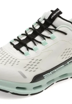 Pantofi sport SKECHERS albi, GLIDE-STEP +, din material textil imagine