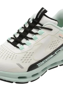 Pantofi sport SKECHERS albi, GLIDE-STEP +, din material textil imagine