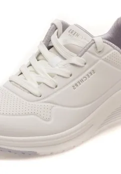 Pantofi sport SKECHERS albi, UNO LITE 2, din piele ecologica imagine