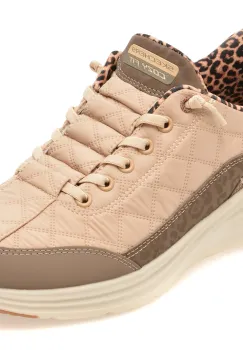 Pantofi sport SKECHERS bej, CONTOUR FOAM, din material textil imagine