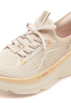 Pantofi sport SKECHERS bej, D LUX VAPOR, din material textil imagine