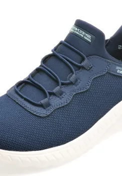 Pantofi sport SKECHERS bleumarin, 117500, din material textil imagine
