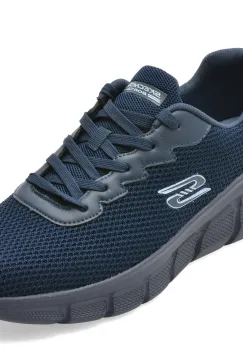 Pantofi sport SKECHERS bleumarin, BOBS B FLEX, din material textil imagine