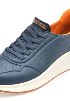 Pantofi sport SKECHERS bleumarin, BOBS SQUAD 4, din piele ecologica imagine