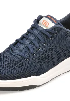 Pantofi sport SKECHERS bleumarin, CORLISS, din material textil imagine