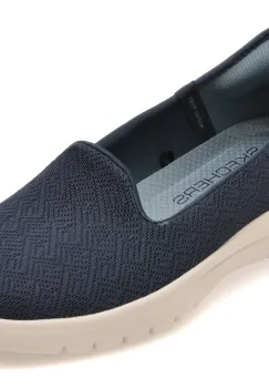 Pantofi sport SKECHERS bleumarin, ON-THE-GO FLEX, din material textil imagine