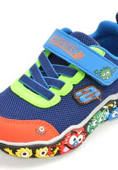 Pantofi sport SKECHERS bleumarin, PLAY SCENE, din material textil imagine