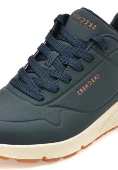 Pantofi sport SKECHERS bleumarin, UNO, din piele ecologica imagine