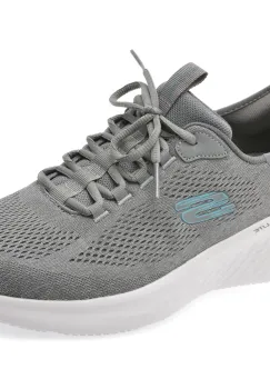 Pantofi sport SKECHERS gri, 232466, din material textil imagine