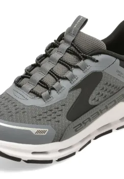 Pantofi sport SKECHERS gri, 404203L, din material textil imagine