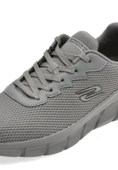 Pantofi sport SKECHERS gri, BOBS B FLEX, din material textil imagine