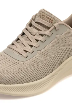 Pantofi sport SKECHERS gri, BOBS MODA FLEX, din material textil imagine