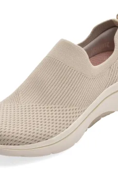 Pantofi sport SKECHERS gri, GO WALK ARCH FIT 2.0, din material textil imagine