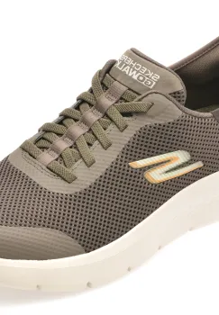 Pantofi sport SKECHERS gri, GO WALK FLEX, din material textil imagine