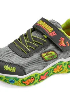 Pantofi sport SKECHERS gri, PLAY SCEN, din material textil imagine