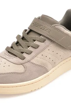 Pantofi sport SKECHERS gri, QUICK STREET, din material textil imagine