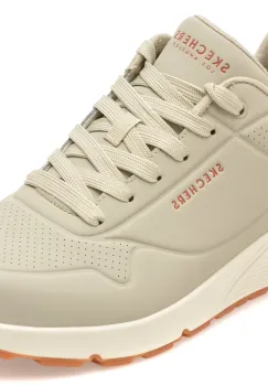 Pantofi sport SKECHERS gri, UNO, din piele ecologica imagine