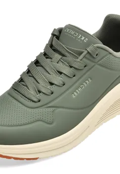Pantofi sport SKECHERS kaki, 183530, din piele ecologica imagine