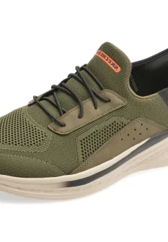 Pantofi sport SKECHERS kaki, 210891, din material textil imagine