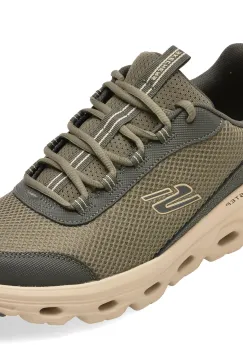 Pantofi sport SKECHERS kaki, 237889, din material textil imagine