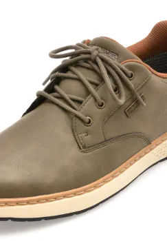 Pantofi sport SKECHERS kaki, GARLAN, din piele ecologica imagine