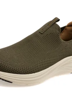 Pantofi sport SKECHERS kaki, VAPOR FOAM, din material textil imagine