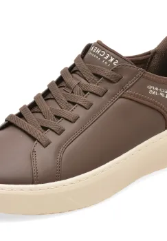 Pantofi sport SKECHERS maro, 183177, din piele ecologica imagine