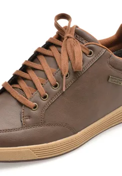 Pantofi sport SKECHERS maro, 210944, din piele ecologica imagine