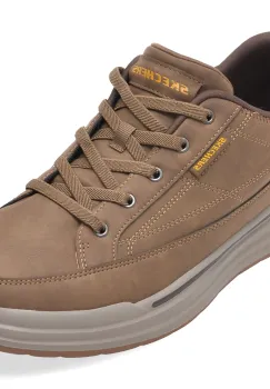 Pantofi sport SKECHERS maro, 211394, din piele ecologica imagine