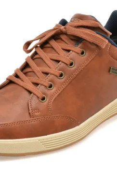 Pantofi sport SKECHERS maro, CAVELL, din piele ecologica imagine