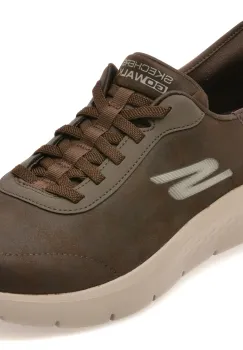 Pantofi sport SKECHERS maro, GO WALK FLEX, din material textil imagine