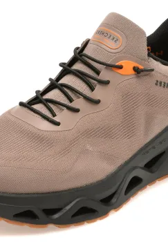 Pantofi sport SKECHERS maro, UNO GLIDE-STEP, din material textil imagine