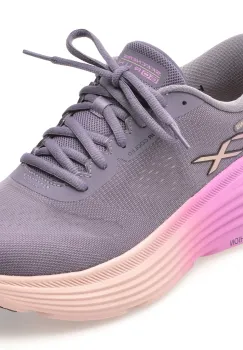 Pantofi sport SKECHERS mov, 129473, din material textil imagine