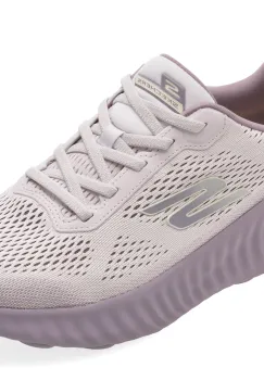 Pantofi sport SKECHERS mov, GO RUN NOW, din material textil imagine