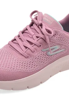 Pantofi sport SKECHERS mov, GO WALK FLEX, din material textil imagine