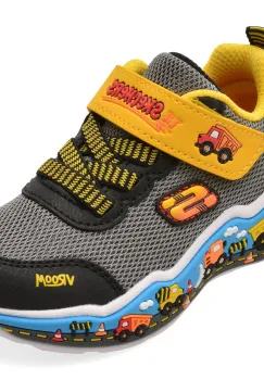 Pantofi sport SKECHERS multicolor, PLAY SCENE, din material textil imagine