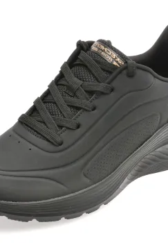 Pantofi sport SKECHERS negri, 117485, din piele ecologica imagine