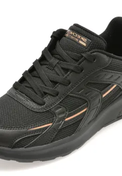 Pantofi sport SKECHERS negri, 117648, din material textil imagine
