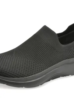 Pantofi sport SKECHERS negri, 125300, din material textil imagine