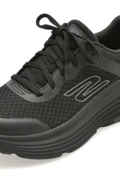Pantofi sport SKECHERS negri, 129470, din material textil imagine