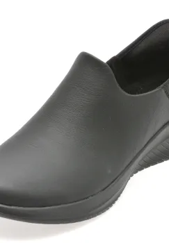 Pantofi sport SKECHERS negri, 149593, din piele naturala imagine