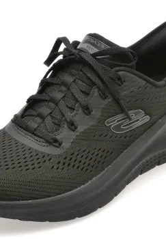 Pantofi sport SKECHERS negri, 150066, din material textil imagine