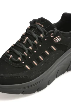 Pantofi sport SKECHERS negri, 150106, din piele naturala imagine