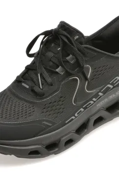 Pantofi sport SKECHERS negri, 150510, din material textil imagine