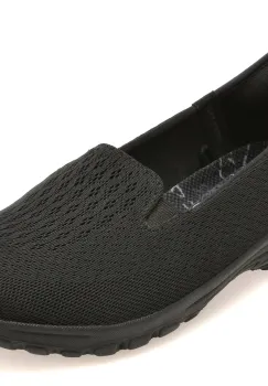 Pantofi sport SKECHERS negri, 158698, din material textil imagine