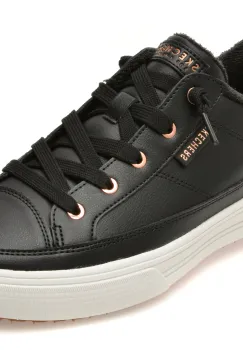 Pantofi sport SKECHERS negri, 177189, din piele ecologica imagine