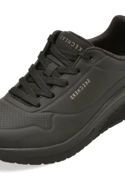 Pantofi sport SKECHERS negri, 190265, din piele ecologica imagine