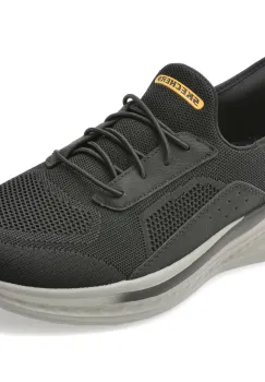 Pantofi sport SKECHERS negri, 210891, din material textil imagine