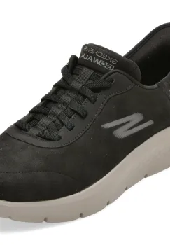 Pantofi sport SKECHERS negri, 216326, din material textil imagine